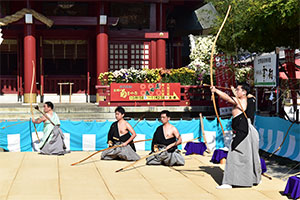 大和古流奉納奉告祭